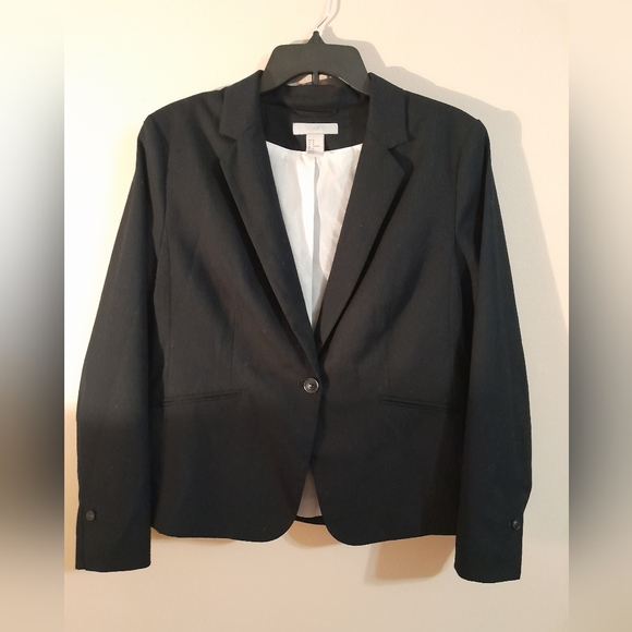 H&M Jackets & Coats Hm Womens Fitted Blazer Poshmark